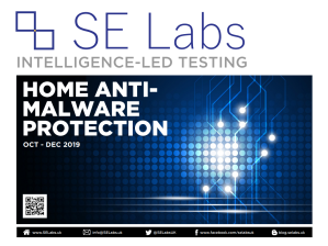SE Labs Home Anti-Malware Protection
