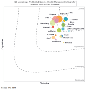 IDC MarketScape Chart