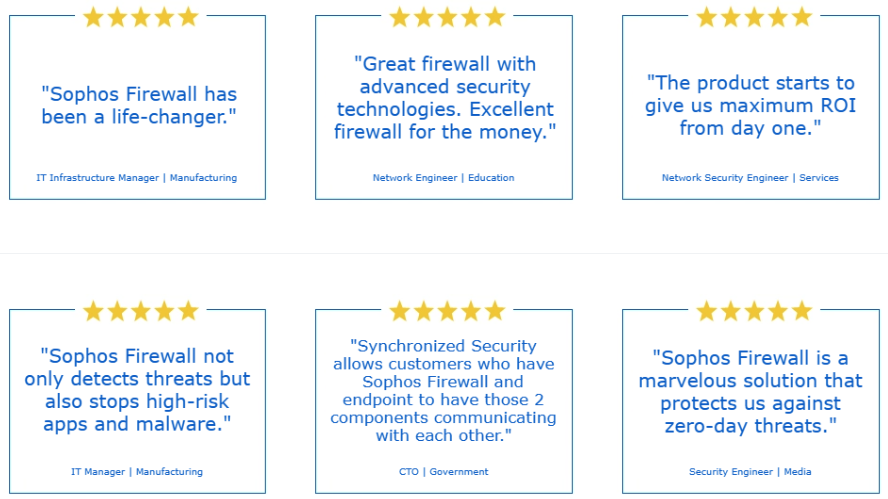 Sophos Named a Gartner Peer Insights Customers' Choice for Network  Firewalls – Sophos Partner News